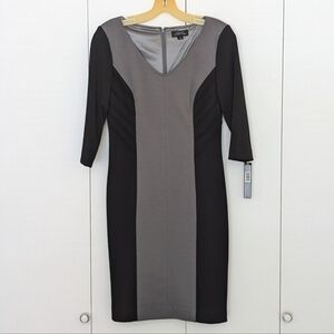 Black & grey formal dress